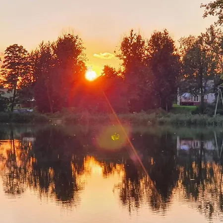 Vakantiehuis Nasz - Dom Dla 15 Osob, Sauna, Widok Na Staw, Wielka Dzialka *