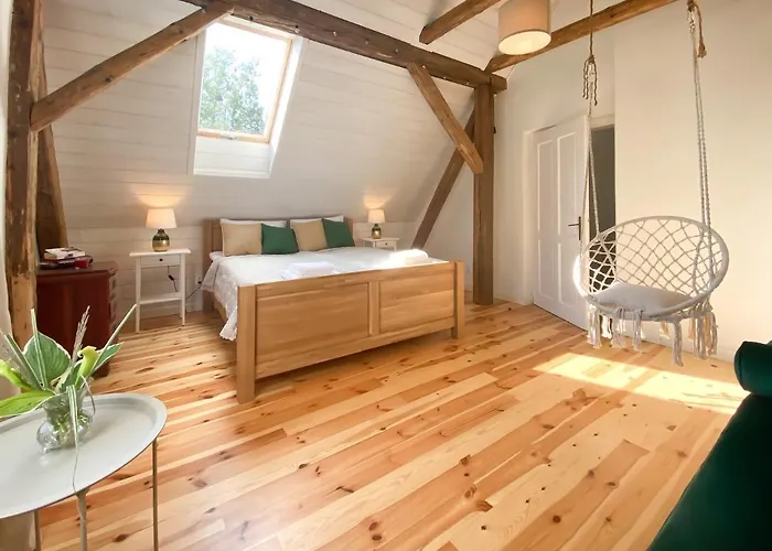 Prázdninový dům Nasz - Dom Dla 15 Osob, Sauna, Widok Na Staw, Wielka Dzialka