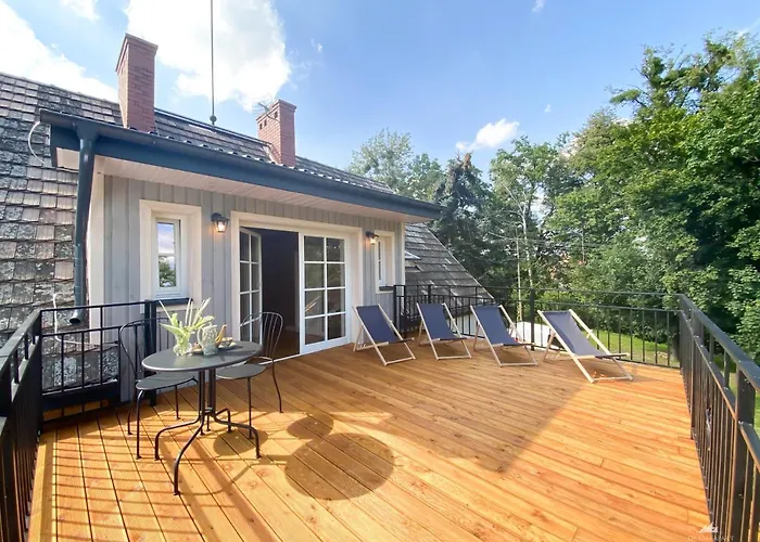 Prázdninový dům Nasz - Dom Dla 15 Osob, Sauna, Widok Na Staw, Wielka Dzialka Dębowiec