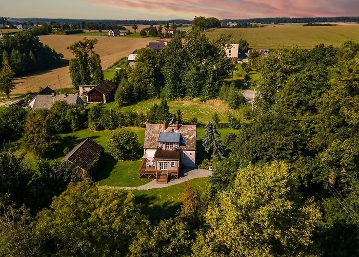 Prázdninový dům Nasz - Dom Dla 15 Osob, Sauna, Widok Na Staw, Wielka Dzialka *