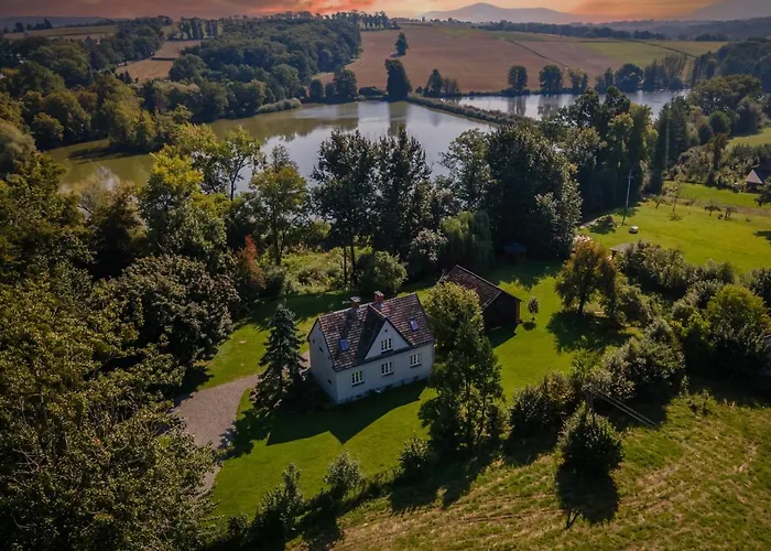 Casa de Férias Nasz - Dom Dla 15 Osób, Sauna, Widok Na Staw, Wielka Działka *