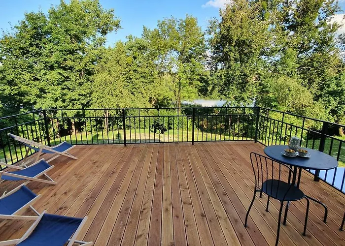 Casa de Férias Nasz - Dom Dla 15 Osób, Sauna, Widok Na Staw, Wielka Działka